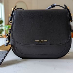 MARC JACOBS Mini Rider Leather Crossbody Bag